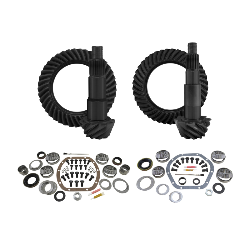 Jeep JK Differential Install Kit - Front + Rear - Yukon Gear & Axle - 5.13 Ratio - `07-`18